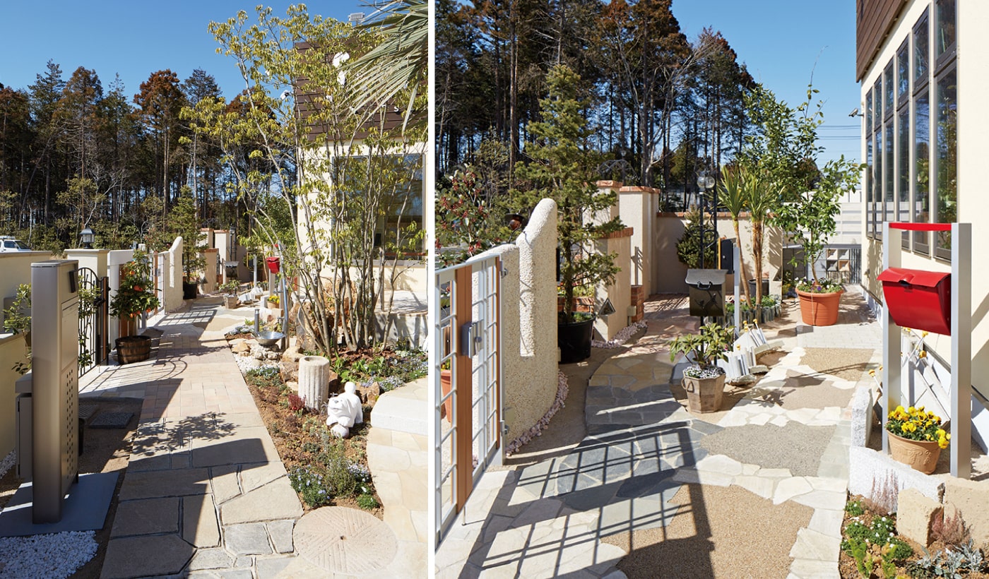 つくばガーデンの展示場